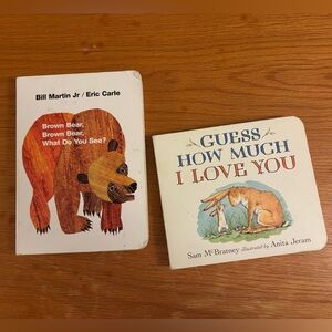Brown Bear, Brown Bear, What Do You See? & Guess How Much I Love You book set